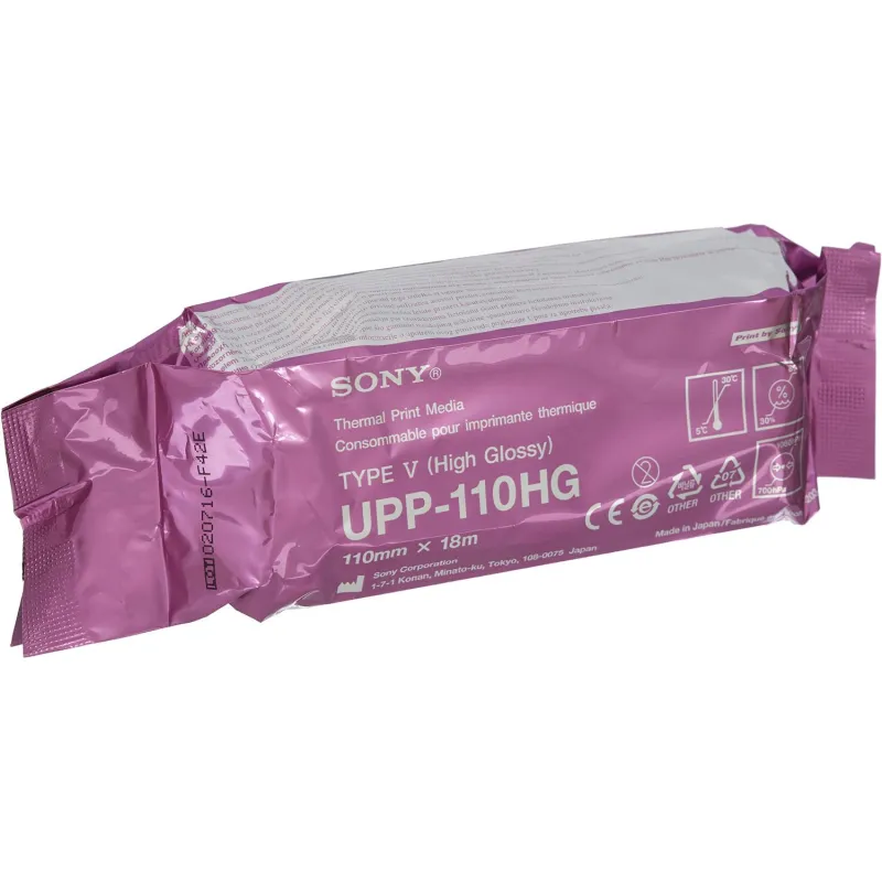 Бумага для УЗИ UPP-110HG SONY 110х18 (Orig)  10 шт/уп