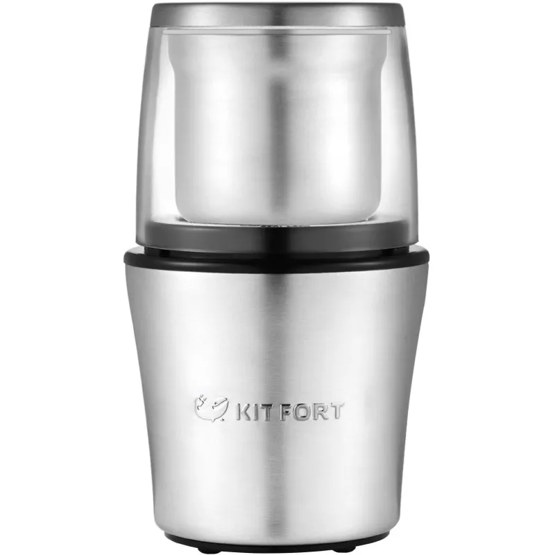 Кофемолка Kitfort КТ-1329, 200 Вт, сталь