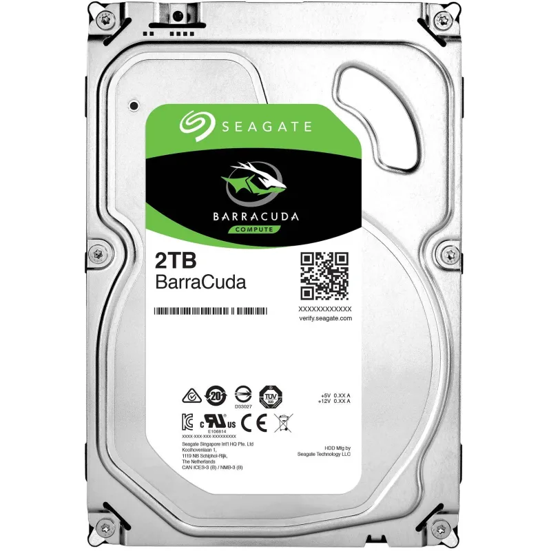 Жесткий диск Seagate 3.5 2TB Seagate BarraCuda SATA (ST2000DM008)