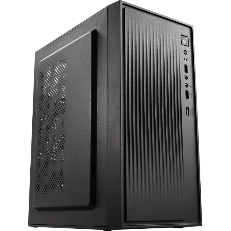 Корпус Accord ACC-261B чер.безБП mATX 2x80/3x92/2x120mm 2xUSB2.0x3.0 audio