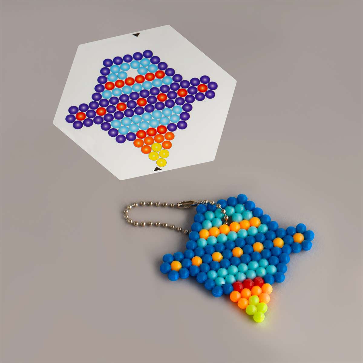 Аквамозаика ТРИ СОВЫ "Космическое приключение", набор инструментов, трафареты, картонная коробка 12*