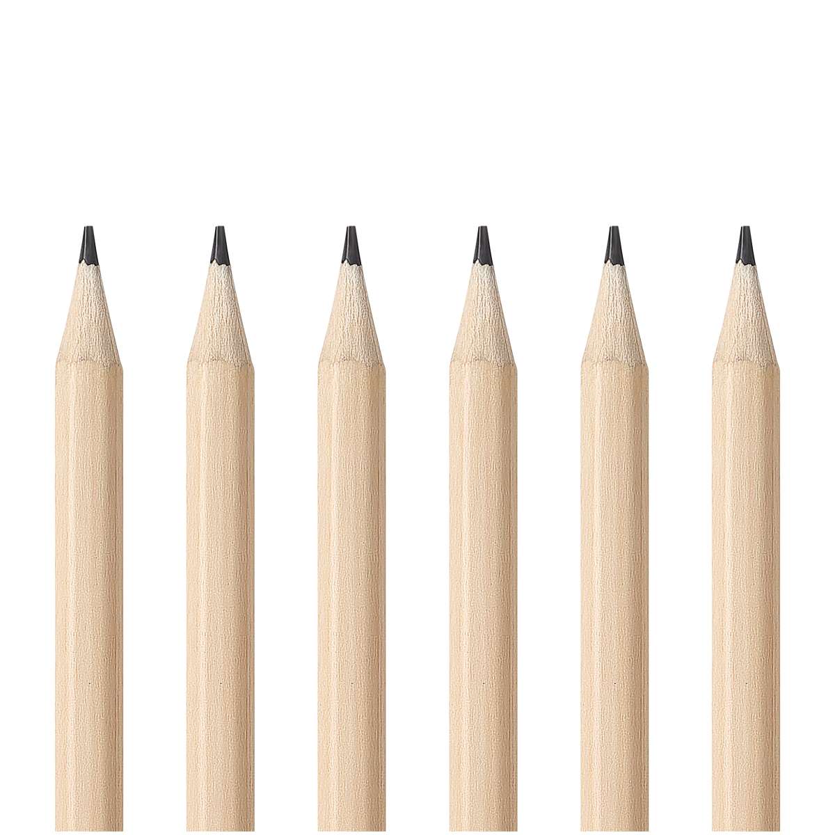 Набор карандашей ч/г Красин "Графика", 6шт., 2H-2B, заточен., пакет, европодвес