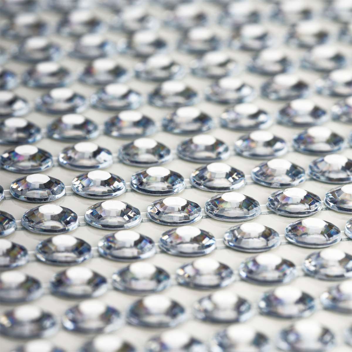 Стразы самоклеящиеся для творчества MESHU "Silver stripes" 504 наклейки, инд. уп., европодвес