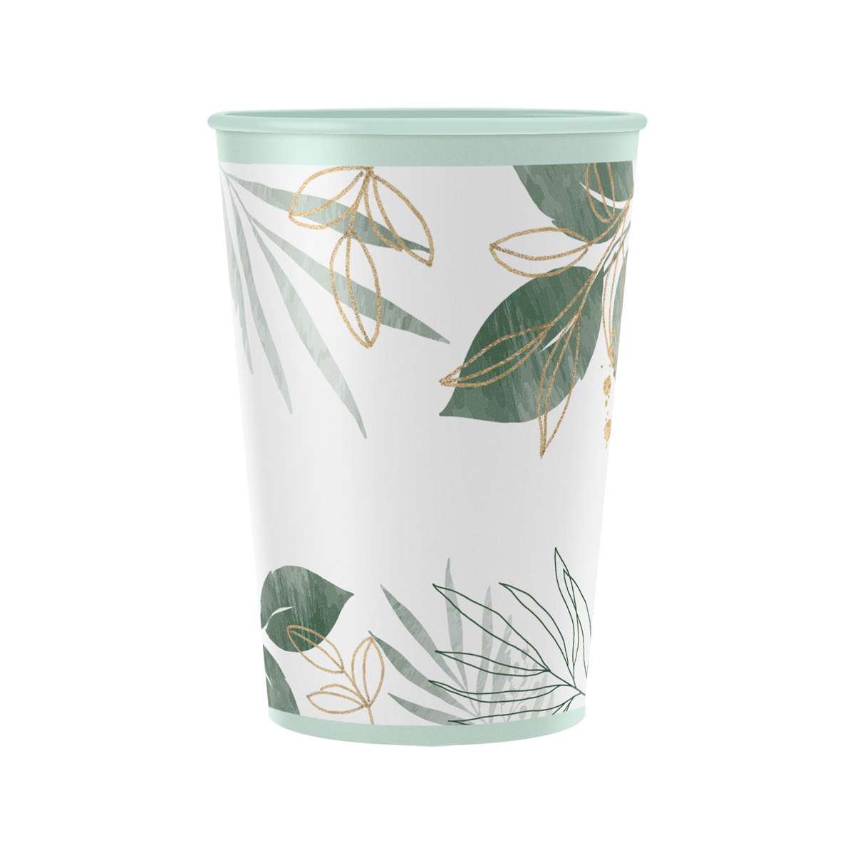 Стаканы бумажные MESHU "Floral", 200мл, 6шт.