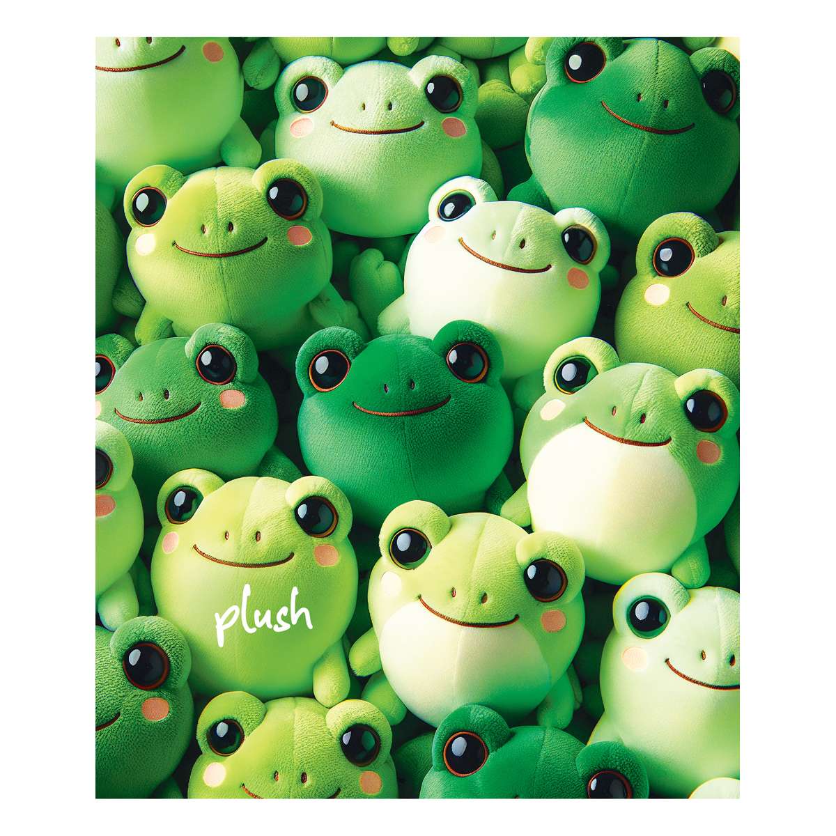 Тетрадь 48л., А5, клетка BG "Plush", суперэконом