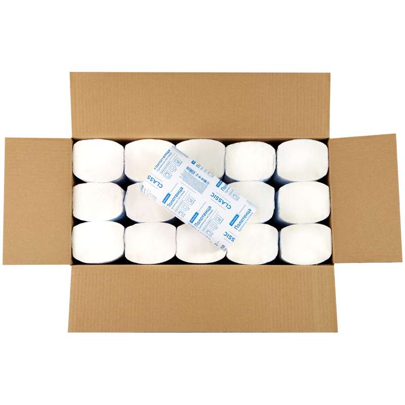 Полотенца бумажные лист. OfficeClean Professional(V-сл) (H3), 1-слойные, 250л/пач., 23*23см, белые