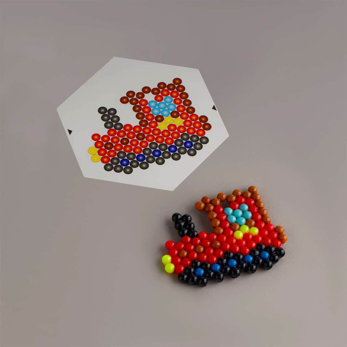 Аквамозаика ТРИ СОВЫ "Транспорт", набор инструментов и аксессуаров, трафареты, картонная коробка 11*