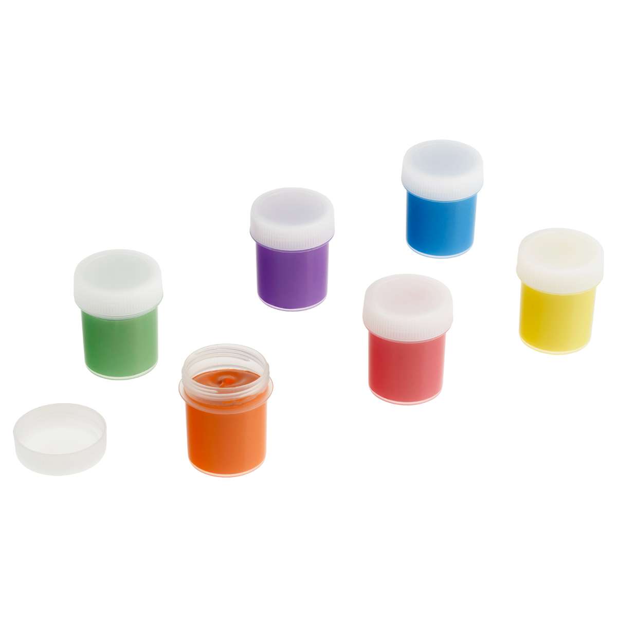 Краски пальчиковые классические Мульти-Пульти "Мои первые пальчиковые краски", 6 цветов, 210мл, для 