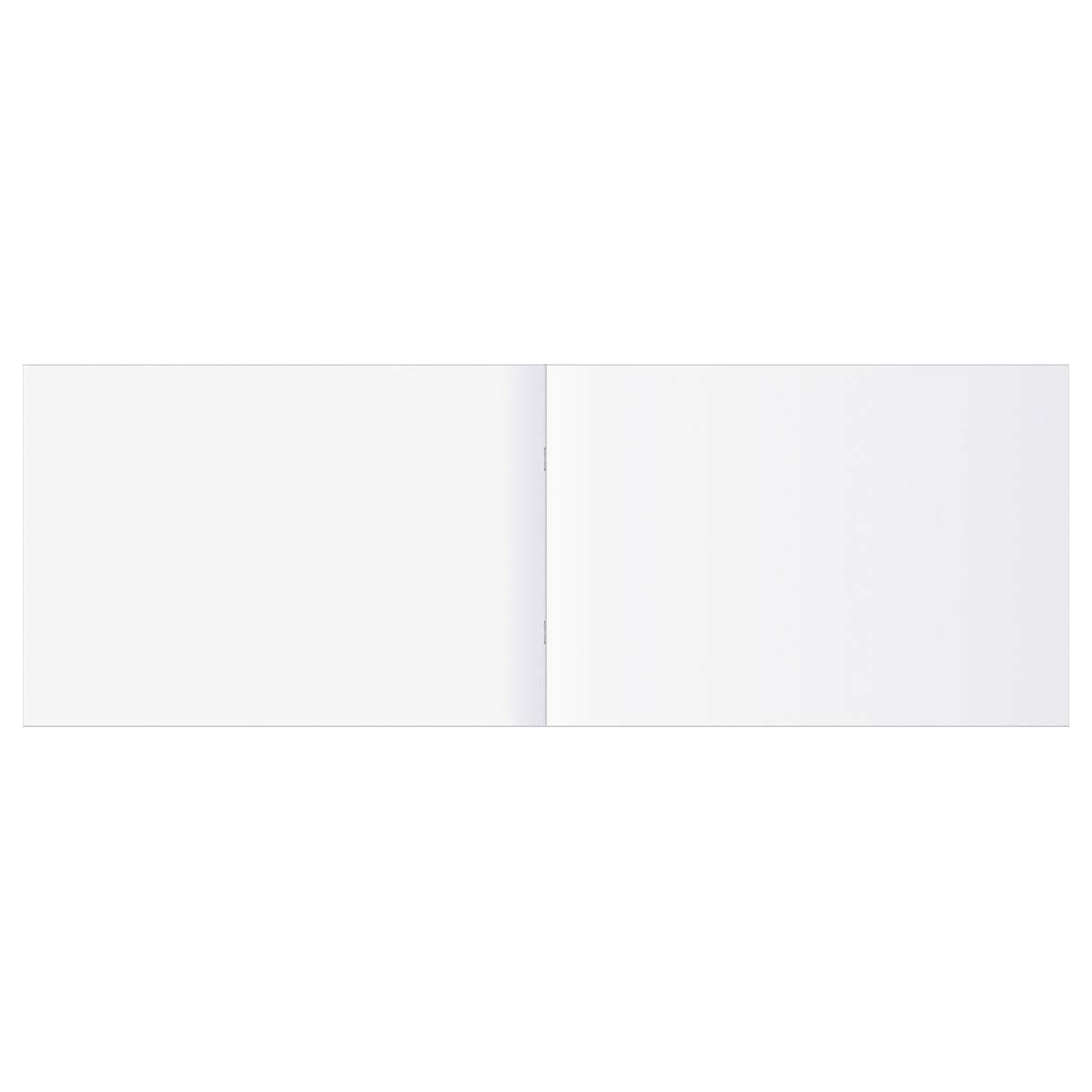 Альбом для рисования 08л., А4, на скрепке BG "Робот и пушистик"