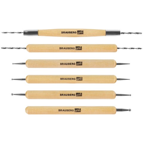 Набор инструментов для лепки и моделирования 42 шт. в подарочной коробке, BRAUBERG ART CLASSIC, 2711