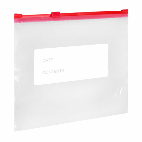 Пакеты для заморозки продуктов, КОМПЛЕКТ 25 шт. (15/1 л, 10/3 л), с замком "слайдер", LAIMA