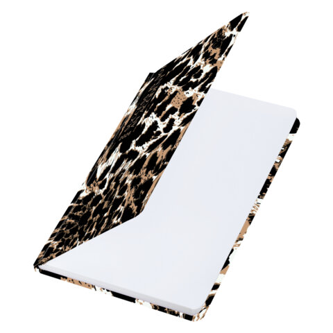 Еженедельник датированный 2026 с резинкой 171х93 мм, BRAUBERG, твердый, УФ-ЛАК, 64 л., "Леопард", 11