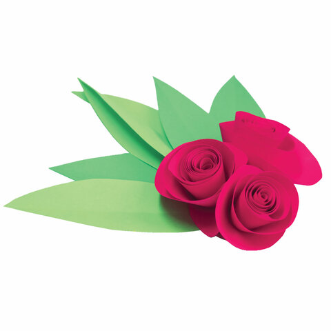 Цветная бумага А4 2-сторонняя офсетная, 16 листов 16 цветов, на скобе, ЮНЛАНДИЯ, 200х280 мм, "Оленен