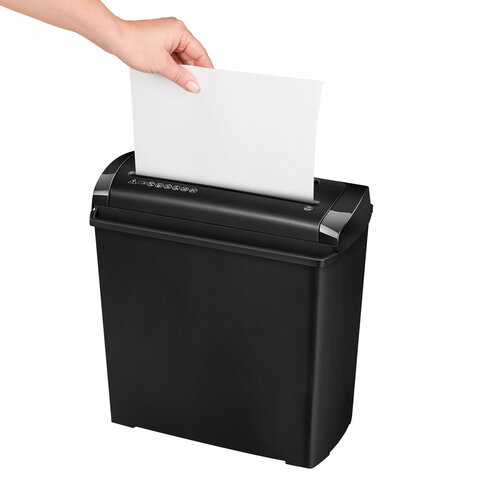 Уничтожитель (шредер) FELLOWES POWERSHRED P-25S, 1 уровень секретности, полоски 7 мм, 5 л., 11 л, FS
