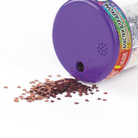 Блестки для декора, поделок, DIY, творчества, оформления, ФИГУРНЫЕ МЕТАЛЛИК, ОСТРОВ СОКРОВИЩ, диспен