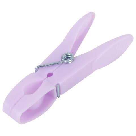 Прищепки бельевые 7,3 см, КОМПЛЕКТ 20 штук, пластик, ассорти, PRIMILA CLASSIC, 700515