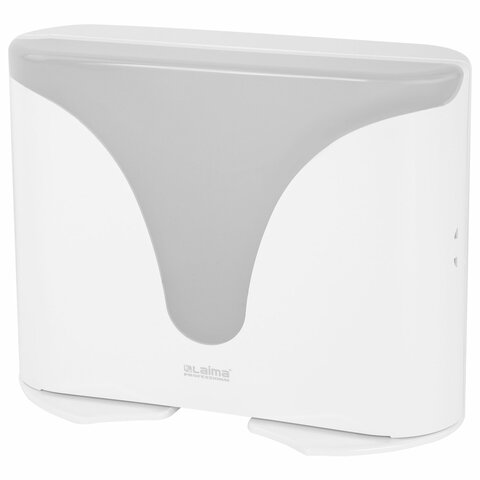 Диспенсер для полотенец EXTRA LAIMA PROFESSIONAL, (Система H2), Z-сложения, белый, ABS-пластик, 6094