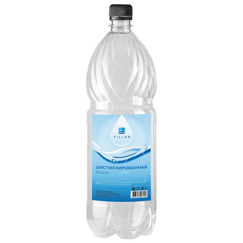 Вода дистиллированная 1 л