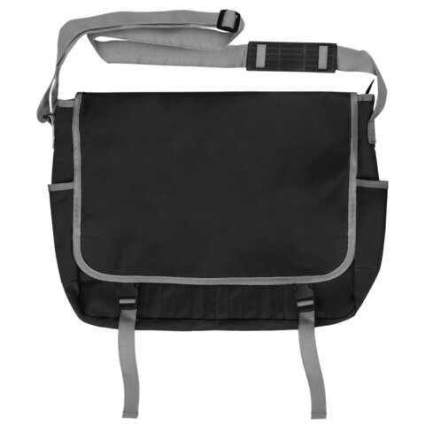 Сумка для художника БОЛЬШАЯ А3+ (46 см х 36 см), 3 отделения, черная, BRAUBERG ART CLASSIC, 272983