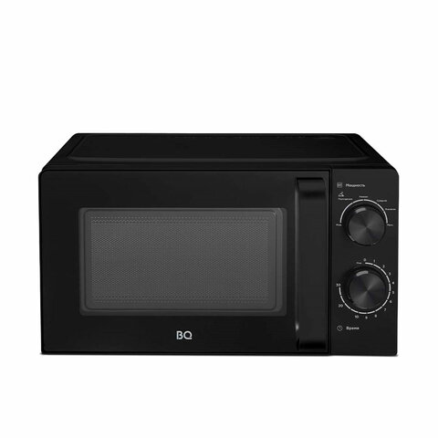 Микроволновая печь BQ (БИ-КЬЮ) MWO 20004SM/W, объем 20 л, мощность 700 Вт, механическое управление, 