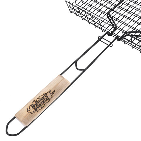 Решетка-гриль ГЛУБОКАЯ универсальная, размер 360х285 мм, глубина 60 мм, оксидированное покрытие, 101