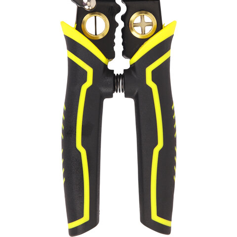 Плоскогубцы многофункциональные 22 в 1, 205 мм, марганцевая сталь 65Mn, ГРАНДМАСТЕР, PL-205, 671261