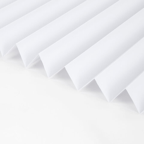 Жалюзи-плиссе, штора бумажная самоклеящаяся BRABIX, 60х180 см, ЭКО, 80 г/м2, цвет белый, 1 шт., 7000