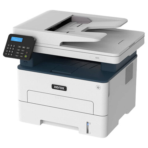 МФУ лазерное XEROX B225 "3 в 1", А4, 34 стр./мин., 30000 стр./мес, ДУПЛЕКС, АПД, Wi-Fi, сетевая карт