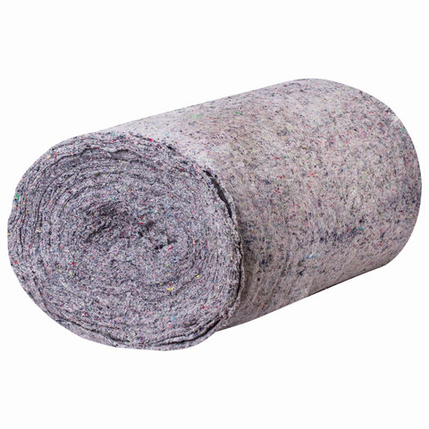 Полотно ХПП холстопрошивное ПЛОТНОЕ серое, 0,75х50 м, 180(±10) г/м2, шаг 2,5 мм, LAIMA Стандарт, 605