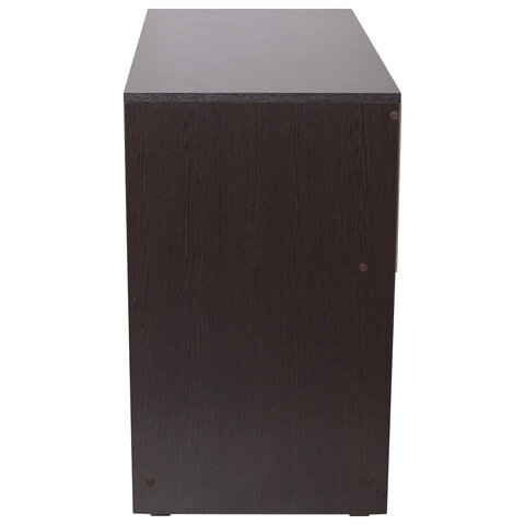 Стол письменный/компьютерный BRABIX "Scandi CD-017", 900х450х750 мм, 2 ящика, венге, 641896, ЦБ01370