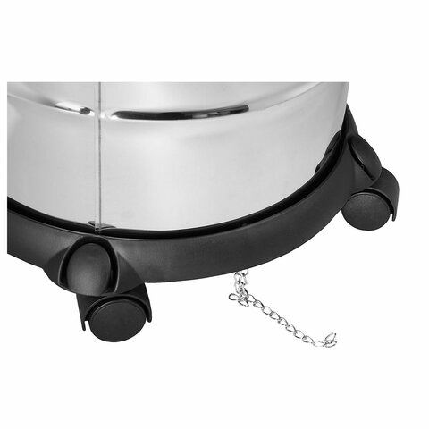 Пылесос хозяйственный ЗУБР ПУ-20-1400, 1400 Вт, сухая/влажная уборка, сила всасывания 300 Вт, бак 20