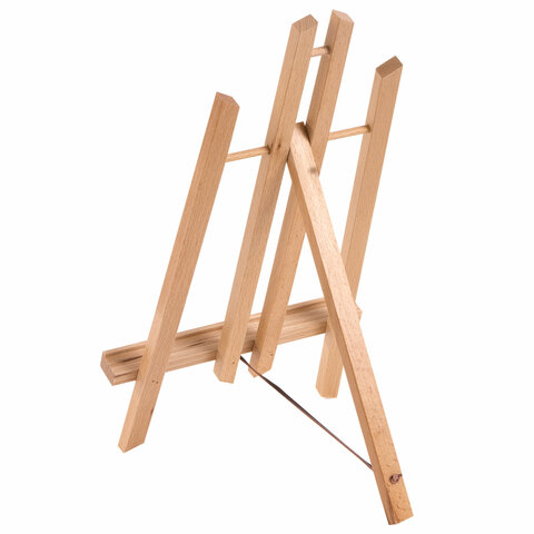 Мольберт настольный из бука 21х26х36 см, высота холста до 40 см, лакированный, BRAUBERG ART CLASSIC,