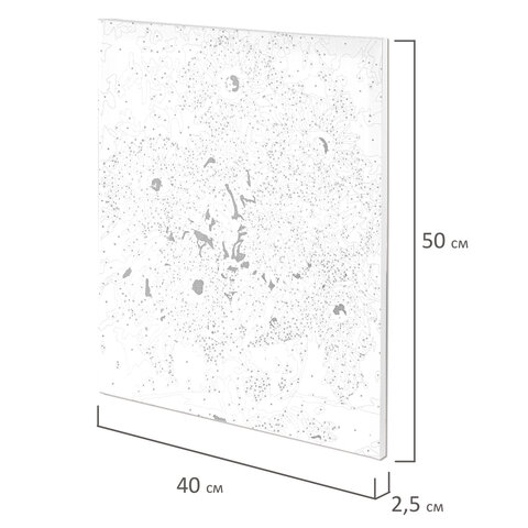 Картина по номерам 40х50 см, ОСТРОВ СОКРОВИЩ "Подсолнухи", на подрамнике, акриловые краски, 3 кисти,