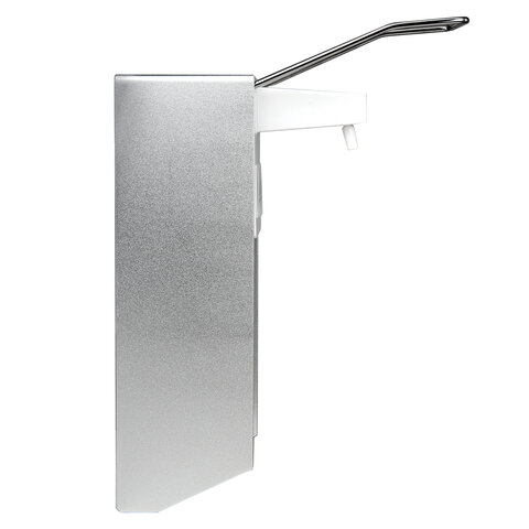 Дозатор локтевой для антисептика и дезинфицирующих средств, с еврофлаконом 1 л, LAIMA, металл, 60570