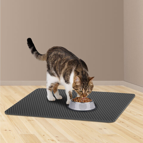 Коврик EVA / ЭВА универсальный 35х45 см ячеистый (СОТЫ) применим для сушки посуды, кухни, ванной, жи