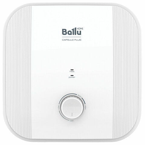 Водонагреватель накопительный электрический BALLU BWH/S 15 Capsule Plus O, 2 кВт, 15 л, эмаль, 12320