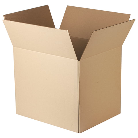 Гофроящик, длина 400 х ширина 320 х высота 340 мм, марка Т23, профиль В, FEFCO 0201 / ГОСТ, исполнен