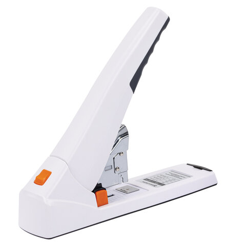 Степлер ЭНЕРГОСБЕРЕГАЮЩИЙ МОЩНЫЙ № 24/6 - 23/13 BRAUBERG "ONE MOMENT", до 100 листов БЕЗ УСИЛИЙ, 272