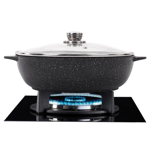 Жаровня 4 л с жаропрочной крышкой, пятислойное антипригарное покрытие, ГАРДАРИКА "Орион", 1828-04-10