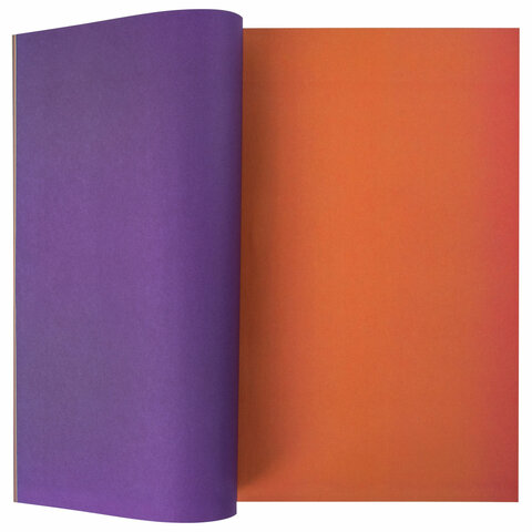 Цветная бумага А4 2-сторонняя офсетная, 16 листов 8 цветов, на скобе, BRAUBERG, 200х275 мм, "Корабли