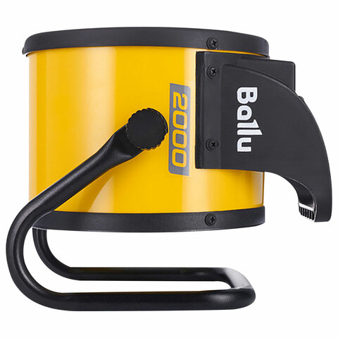 Тепловая пушка электрическая BALLU BKR-3, 2000 Вт, 220 B, терморегулятор, круглая, желтая, НС-150934