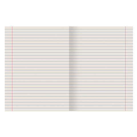 Тетрадь ЗЕЛЁНАЯ обложка 12 л., линия с полями, офсет №2 ЭКОНОМ, "ПИФАГОР", 104985