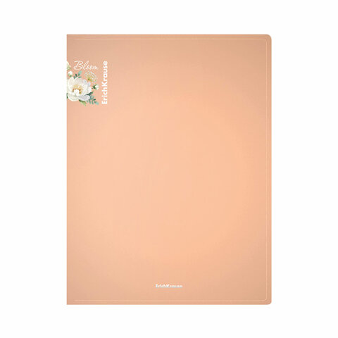 Папка на 2 кольцах ERICH KRAUSE "Matt Pastel Bloom", 24 мм, до 150 л., ассорти, 0,6 мм, 61184