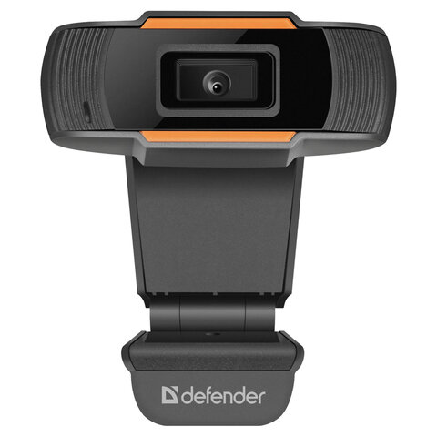 Веб-камера DEFENDER G-lens 2579, HD 720p, 2 Мп, черная, 63179