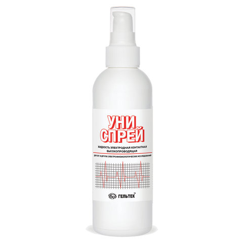 Жидкость для ЭКГ, 200 г, ГЕЛЬТЕК УНИСПРЕЙ спрей