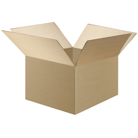 Гофроящик, длина 400 х ширина 300 х высота 200 мм, марка Т22, профиль В, FEFCO 0201 / ГОСТ, исполнен