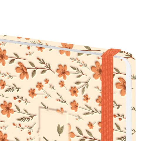 Еженедельник датированный 2026 с резинкой 171х93 мм, BRAUBERG, твердый, УФ-ЛАК, 64 л., "Паттерн", 11