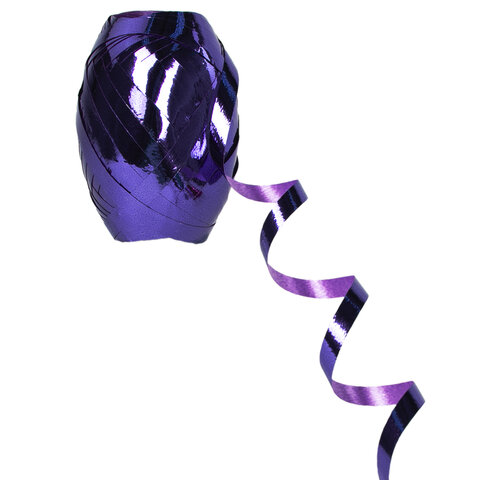 Лента упаковочная декоративная для подарков, металл, 6 шт., 5 мм х 10 м, цвет ассорти, ЗОЛОТАЯ СКАЗК