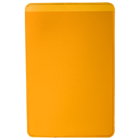 Обложка-карман для проездных документов, карт, пропусков, 100х65 мм, ПВХ, цвет ассорти, STAFF, 23758