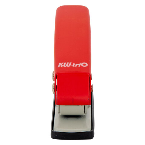 Дырокол на 1 отверстие KW-trio, до 12 листов, ассорти (красный, синий, зеленый), 921, -921